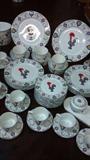 LARGE SET OF DISHES, ROOSTER, SELLING ABSOLUTE ONE PRICE-----DAY BREAK PATTERN