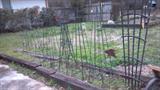 THESE ARE HARD TO SEE, BUT WE HAVE MANY METAL YARD ART ITEMS,