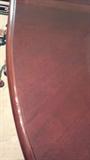 mahogany table with leaf,,,,,very nice