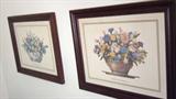 pretty art,,,nice oak frame