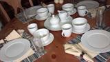 Ironstone , American Atelier,,,,VERY NICE SET ,,,12 PIECE SET