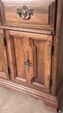 view of nice wood on hutch