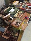 Vintage Army Men Marx figurines