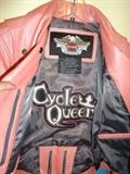"Cycle Queen" Lady's Harley Jacket "S"