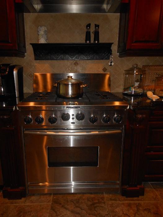 kitchen aid stove