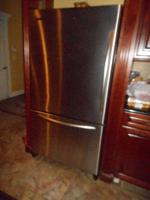 kitchen aid freezer fridge 