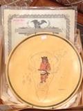 Native Collector Plate w/ Certificate of Authenticity