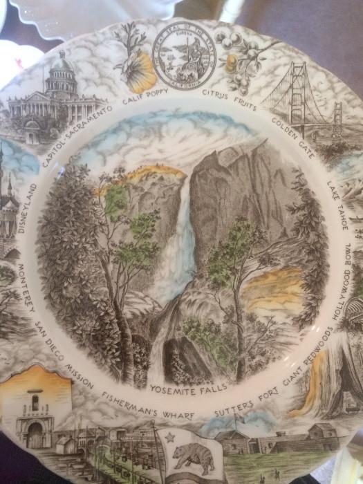 Vintage Yosemite plate