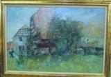 BERNARD GANTNER, ORIGINAL OIL PAINTING