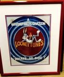 WARNER BROTHERS  LOONEY TUNES CARTOON CEL, SIGNED BY FRIZ FRELENG