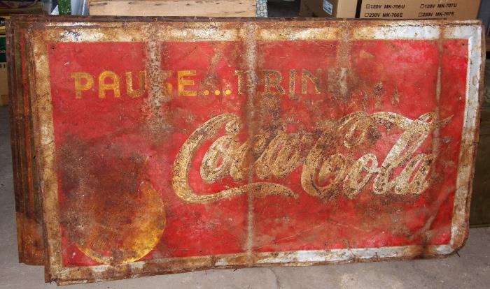 Antique Coca Cola Sign