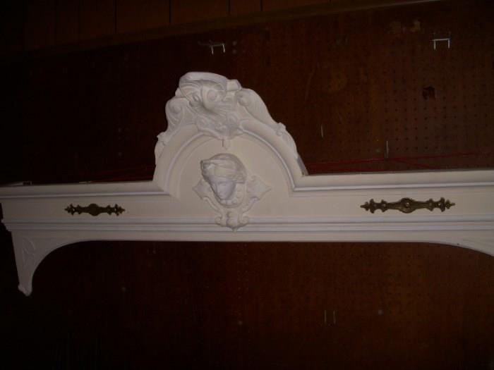 This was previously used in "The Castle", the home at the top of Five Mile Hill in Grand Haven.  It appears to be a cornice.