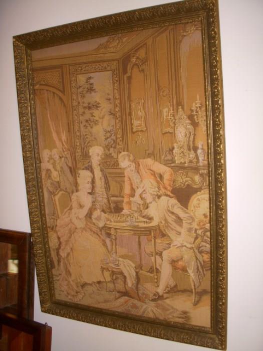 Belgian tapestry, Ca. 1925, in original frame