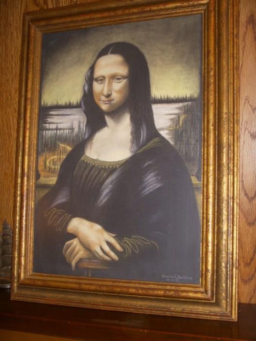 Stanley Worthing copy of "Mona Lisa"