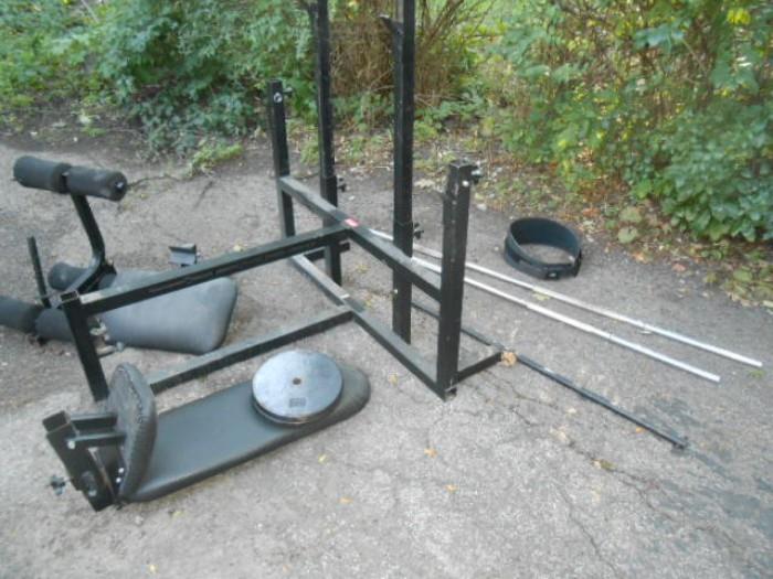 weight lifting station with options