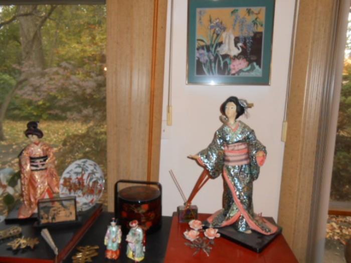 Geisha dolls