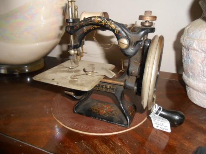 antique sewing machine Foley & M