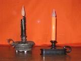 Battery operated dripping candle sticks.  Made by Grandinroad.