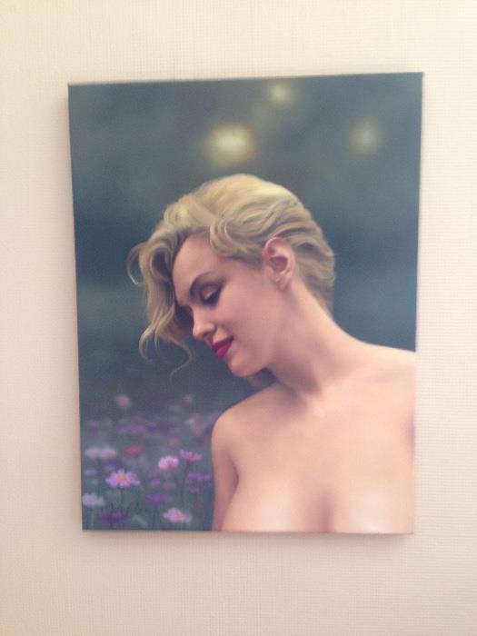 "Norma Jean" signed original by John Payne