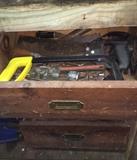 Drawers full of tools
