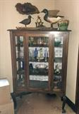 Vintage glass cabinet