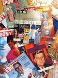 Vintage magazines circa, 1960-1970.