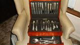 Reed & Barton silverplate flatware.