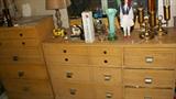 Vintage dressers, collectibles, cufflinks, jewelry, perfume bottles, lots of items, You are welcome to DIG!