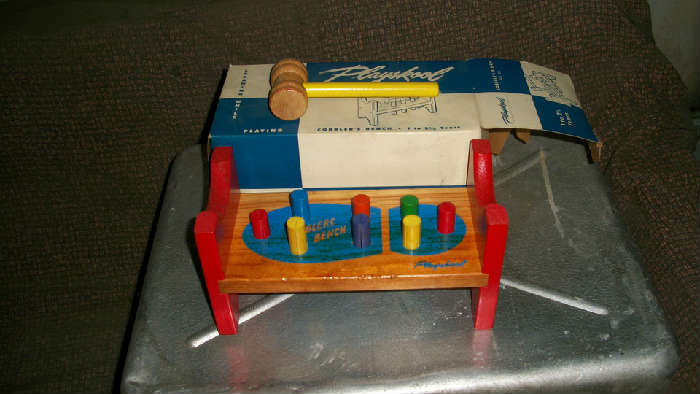 Vintage Playskool "Cobblers Bench."