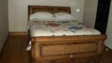 Queen sleigh bed