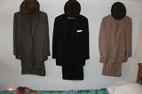 Mens vintage tweed suits. 1940's. Some with vests. Mens vintage hats and jackets.