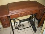 antique Singer sewing machine