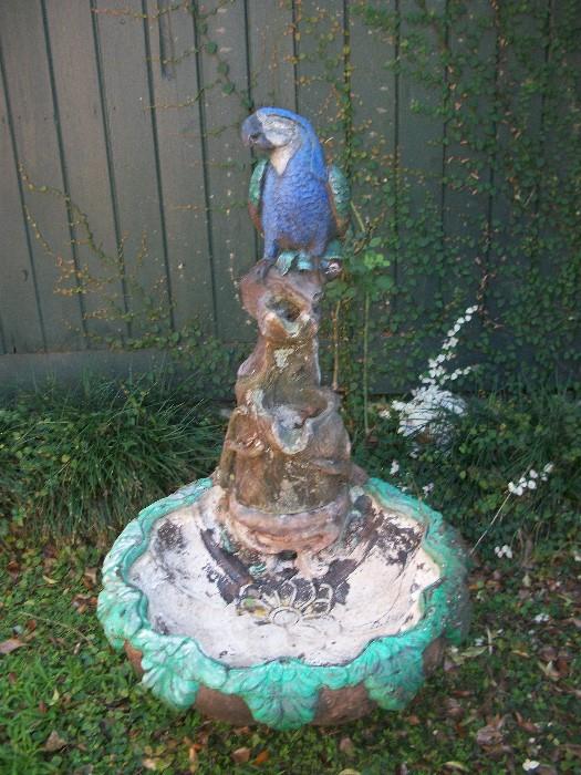 one of two fountains available
