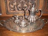 fantastic silverplated coffee set