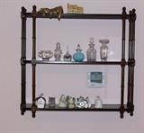 Perfume bottles and other pretties.  