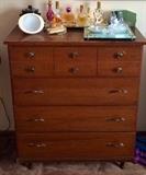 Vintage Diminutive Chest, Perfume Bottles & More