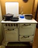 Antique Stove (Unhooked & Ready to Go!), Cast Iron & More