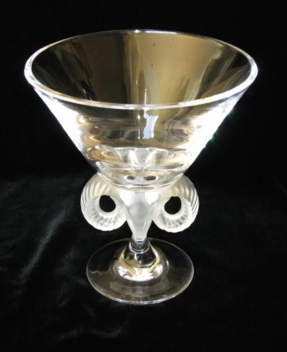 Gorgeous Ram Compote by Lalique