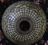 Lot #4: Close-up of Tiffany Studios shade