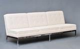 Lot#22: Attributed to Knoll Modern Open Arm Sofa
 84" long, 30 1/2" high late 20th century