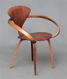 Lot#26: Pretzel Chair
 by Cherner 32" high late 20th century