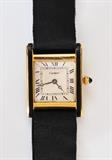 Lot 41: Cartier Art Deco 18k Wrist Watch, circa 1925