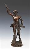 lot 163: Adrien-Etienne Gaudez
 Acteo 20" high late 19th century