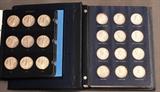 lot 351: Silver Collectible Medallions
 including The Presidents Set (36) and  silver eagles (19)