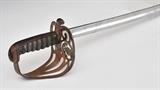 lot 279: English Rifleman's Sword
 32 1/2" blade late 19th century