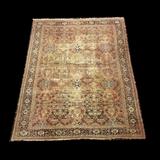 lot 309: Mahal Carpet
 10' x 13' 4" circa 1900