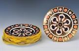 lot 274: Set of 10 Royal Crown Derby Service Plates
 10 3/8" diameter