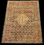 lot 307: Kerman Carpet
 7'4"" x 10' 2" circa 1910