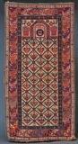 lot 301: Caucasian Prayer Carpet
 3' 1" x 6' circa 1910
