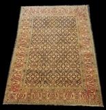 lot 304: Room Size Kerman Carpet
 9' 4" x 13' 10"  circa 1910